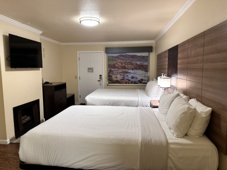 Two Queen Beds Guest Room